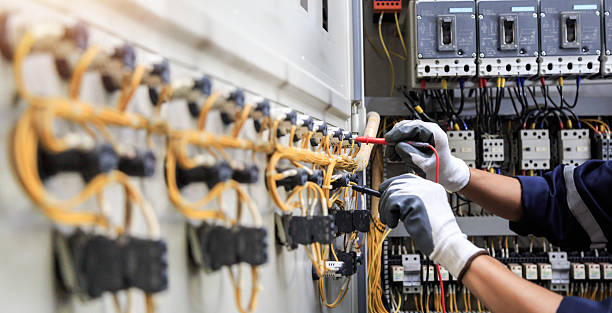 Professional Electrician technician working in White City, UT
